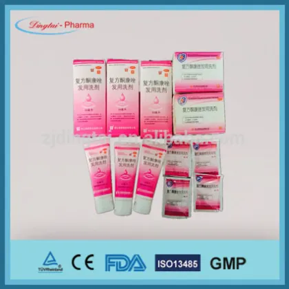 GMP factory anti hair loss shampoo