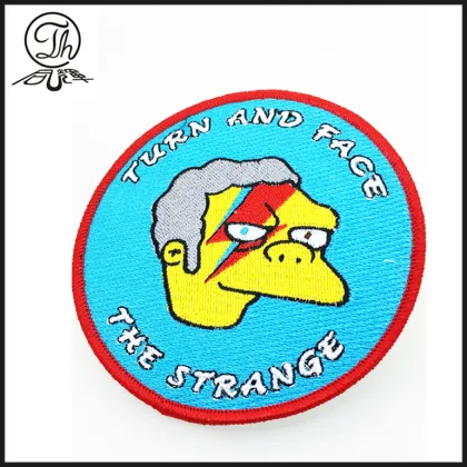 Iron-On Embroidered Pat Patches for Clothing