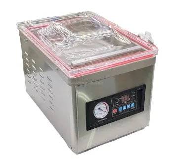 Electric Vacuum Sealer Machine for Commercial Use: Stainless Steel Meat, Rice, Fish, and Food Packaging