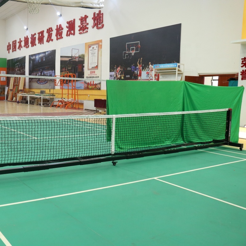 Durable 95kg Metal Outdoor Pickleball Net and Post
