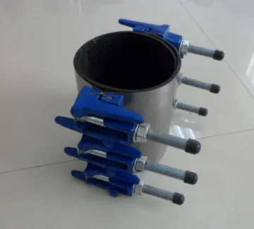 Stainless steel DI band repair clamp