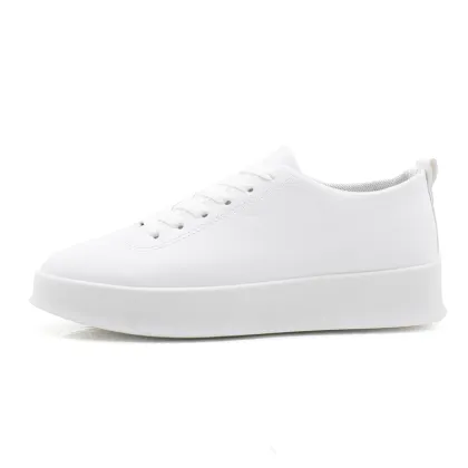 Men's Shoes: Business Casual Leather Shoes with PU Upper