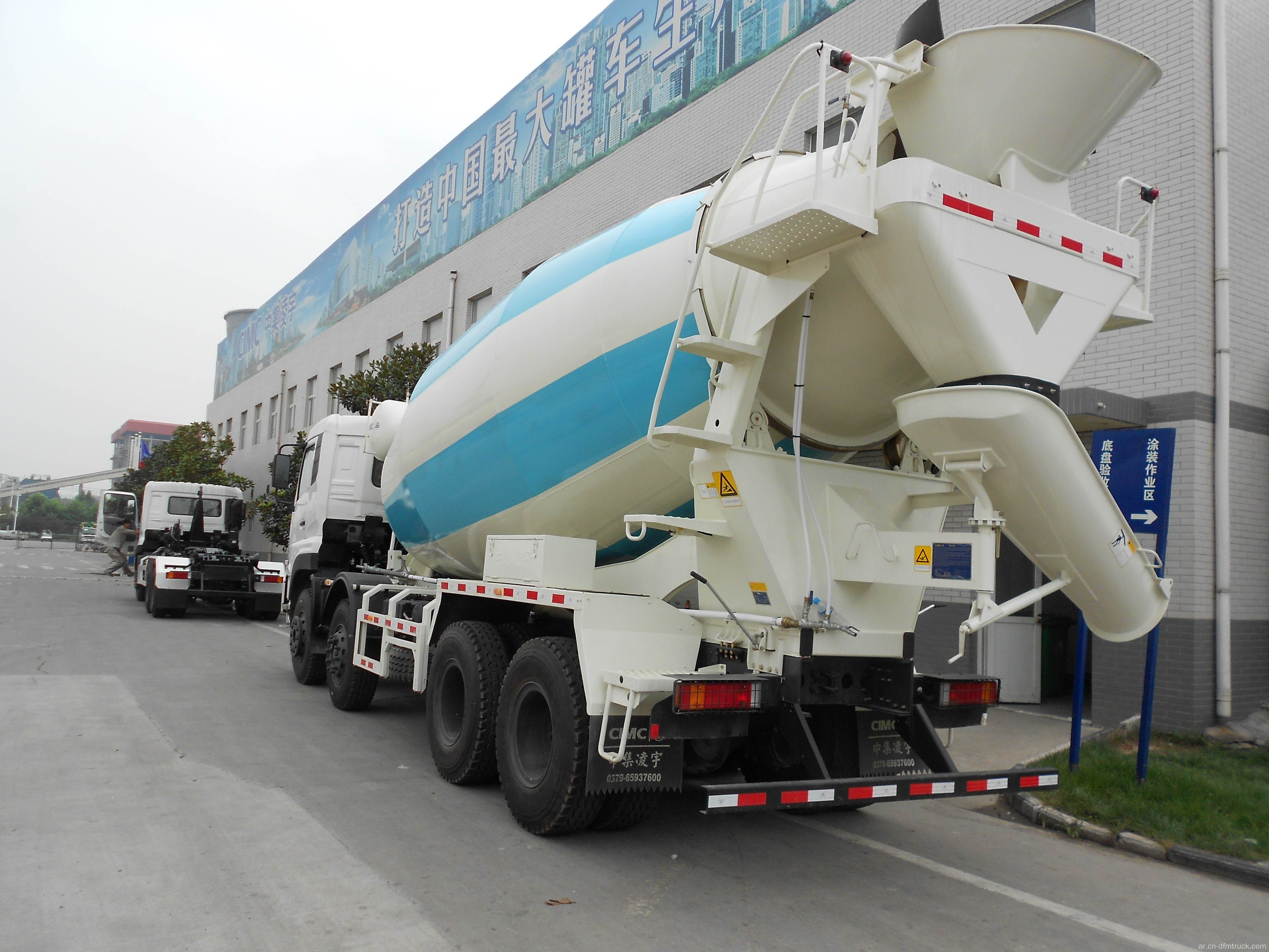 شاحنة خلط الخرسانة Dongfeng Mixing Mixer