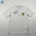 Custom Slim Fit White Campus Sportshirts