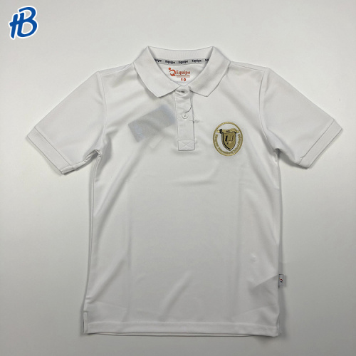 Custom Slim Fit White Campus Sports Shirts