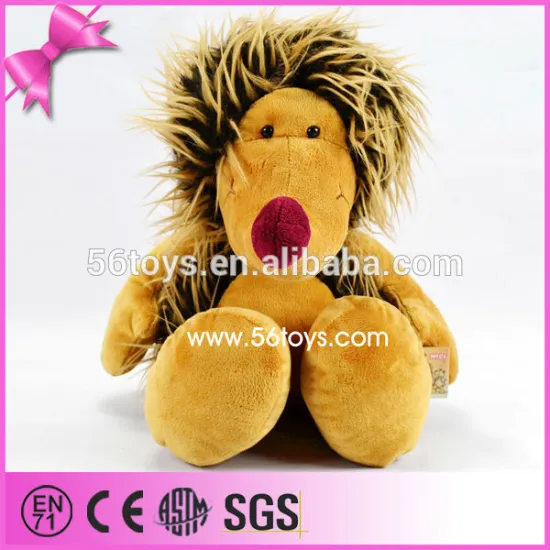 Lifelike horrible plush custom hedgehog plush toys