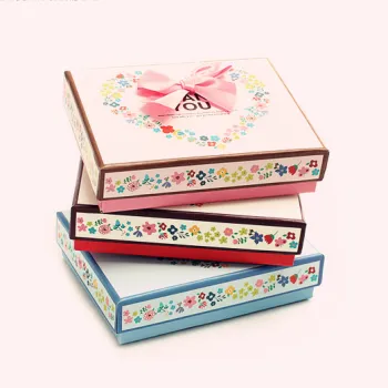 quality packing box colorful paper box for gift packaging