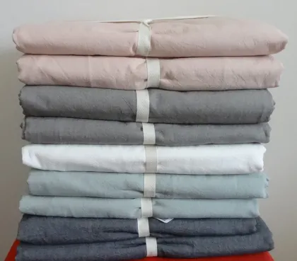 Linen/Cotton Bed Sheet Sets