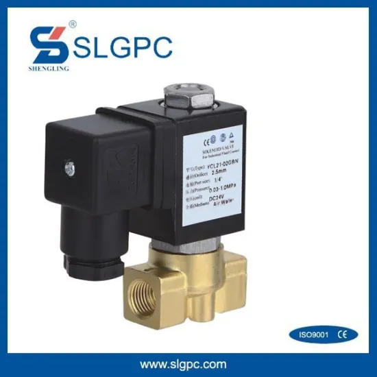 Fenghua YCL21-02 1/4 inch high temperature latched 12V hot garden irrigation bistable latching mini water solenoid latch valve
