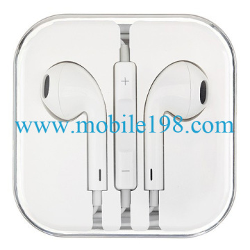 Original Earphone Headset for iPhone 5s Handsfree Earbud with Mic and Remote