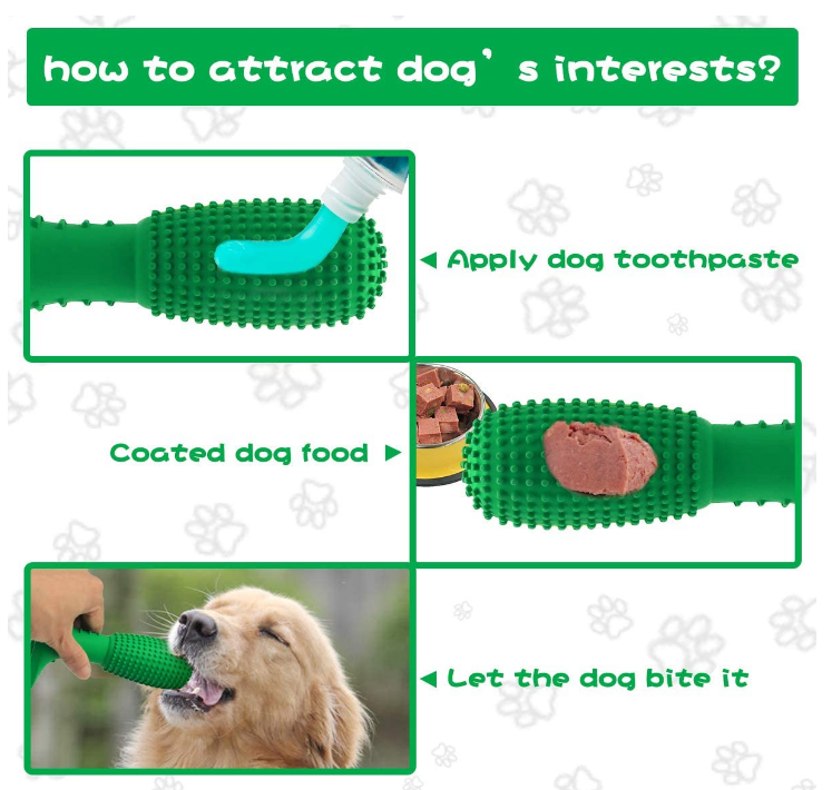 Silicone Pet Toothbrush