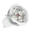 ร้อน 4 * 1W 4x1W พลังงานสูง Gu10 4w Led gu10 จุดแสงไฟ led spotlight 4w