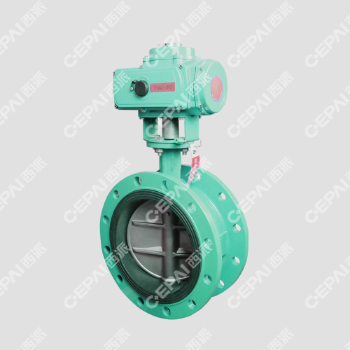High Safety Electric Rubber Lined Butterfly Valve