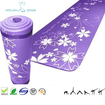 Factory Price Custom Printed NBR Yoga Mats