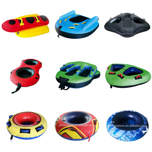 Inflatable water sport Tube inflatable D-shape towable tube