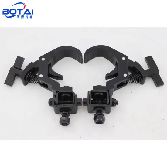 Botai 100kg Safe Working Load Silver/Black Stage Lighting Hook Aluminum Truss Clamp