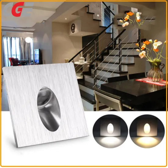 LED Stair Light Modern Desihn with High Quality Aluminum Solid State Shockproof No UV or Radiation Porch Pathway Step Stair Light