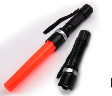 Police Flashlight with Traffic Stick