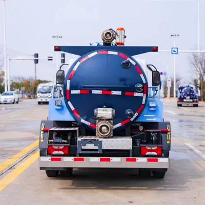 Saic Yuejin electric vacuum sewage truck