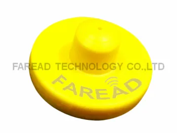 TPU 860-960MHz UHF button EID ear tag ear mark