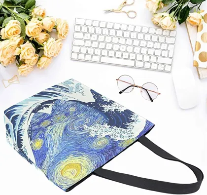 Canvas Tote Bag Large Women Casual Shoulder Bag Handbag