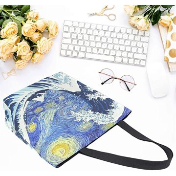 Canvas Tote Bag Large Women Casual Shoulder Bag Handbag