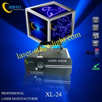 Xl-24 Animation  500mw 450nm Wavelength Blue Dj Disco Laser Effect Equipment And Lighting
