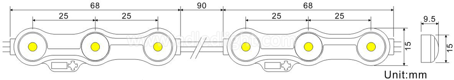 smd2835 3led sumsung module (3)