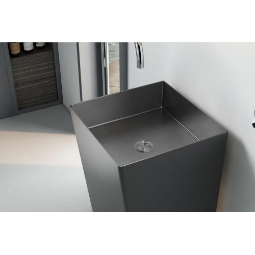 China Stainless Steel Hand Wash Bathroom Sink Pedestal Sinks Factory