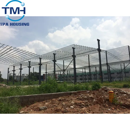 prefabricated metal warehouse steel building sandwich panel