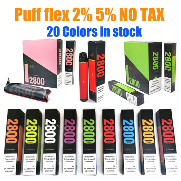 Puff Flex 2800 sbuffi Penna di vaporizzazione usa e getta