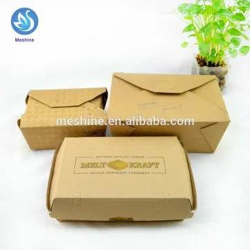 discount kraft lunch box/ container, take away box, food pail, bento box