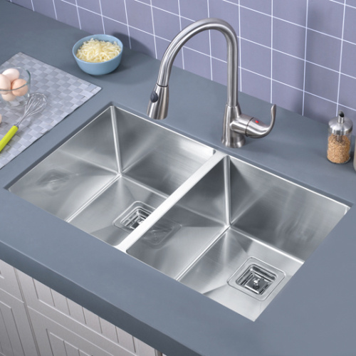 Undermount Stainless Steel Kitchen Sink Double Bowl Sink
