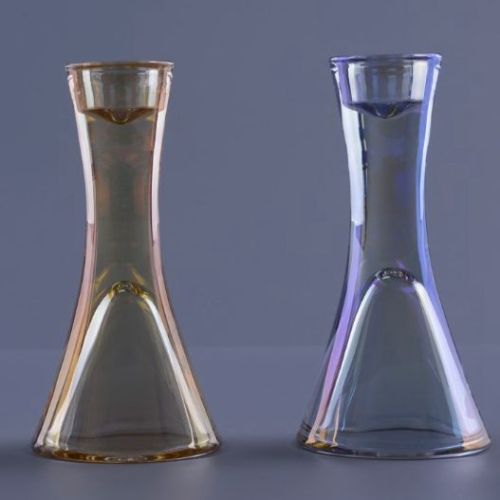 Crystal Glass Clylinder Candlestick