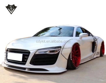 High-Quality CDYKIT R8 Wide Body Kit - LB Style for Audi R8