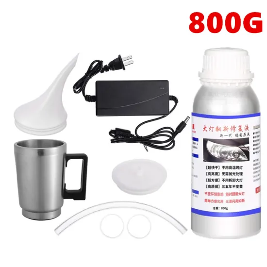 Chemical Polish Polymer Liquid Headlights Liquid Evaporator Chemical Repair Headlight Polish Set For Polishing The Headlights