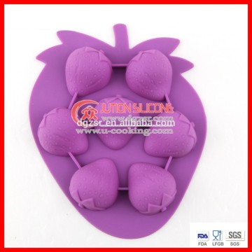 Hot selling grape shape silicone ice cube tray