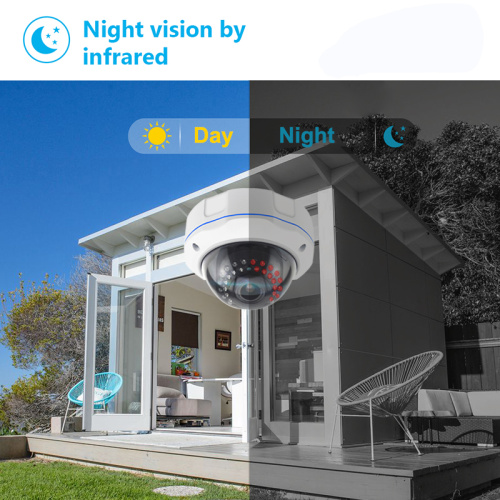 Vandal-proof OEM 2.0MP CCTV IR Dome IP Camera