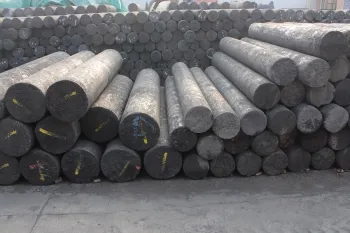 the Graphite electrode processing