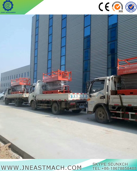 12m Дешевая мобильная батарея Power Hydraulic Scissor Lift