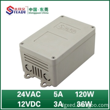 Outdoor power supply 24VAC 5A 12VDC 3A