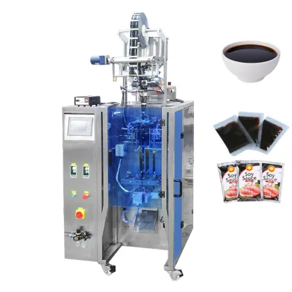 Tomato Paste and Peanut Butter Chutney Pouch Filling and Packing Machine