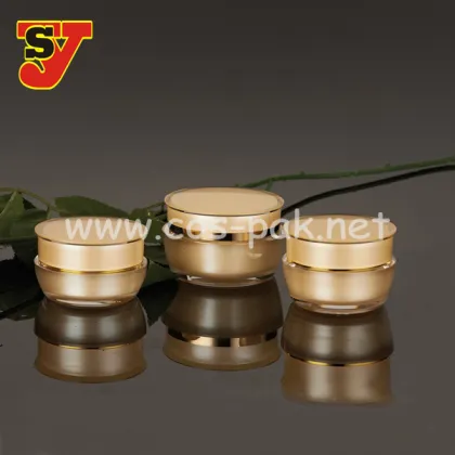 Plastic Skin Care Cream Jar with ARC Cap