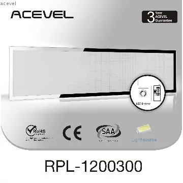 1200*300 rectangle dimmable round conner rectangle led panel light