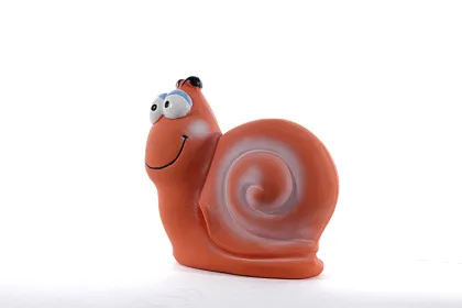 Latex Snail Squeaky Dog Toy