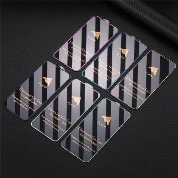 Luxury Colorful Bling 3D Tempered Glass Screen Protector for iPhone 14 Pro Max 13 12 Pro