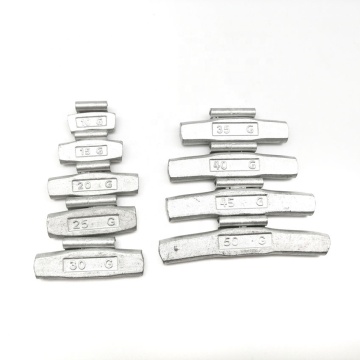 Wheelsky Factory Wholesale Salt-Spray Tested Powder Coated FE Clip-on Balance Wheel Weights for Alloy Wheels