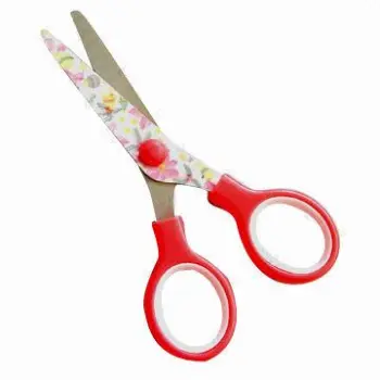 Children Scissors with Colourful Blade, Measuring 5 Inches