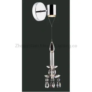 GU10 Crystal Chrome Home Hotel Bar Baroque Pastoral wall sconces