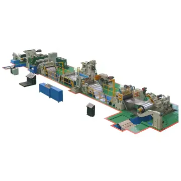 Simple Cut to Length Machine for Steel Coils and Sheet Metal